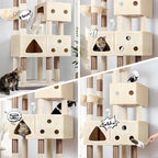 Globlazer Extra Large Cat Tower, 81-inch Tall Cat Tree - Image 2