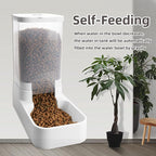 Gravity Pet Feeder and Water Dispenser Set, Automatic Dog Feeder and Dog Water - Image 5