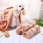 Tatuo 4 Pcs Dog Blanket for Pet Cat Blankets Indoor Puppy Teething Stuff Toys - Image 8