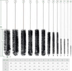CiaraQ Bottle Cleaning Brushes, 8 Inch Nylon Tube Brush Set, Cleaner - Image 2