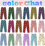 Custom Pajamas Pants Plaid Personalized Funny PJ Pant Design - Image 2