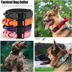 Tactical Dog Collar, Adjustable Military Training Nylon Dog Collar - Image 6
