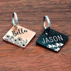 Ultra Joys Stainless Steel Personalized Dog and Cat ID Tags - Image 2