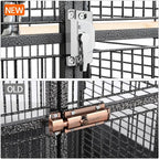 Yaheetech 61-inch Playtop Wrought Iron Large Parrot Bird Cages - Image 6