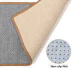 FUKUMARU Cat Scratcher Mat, 23.6 X 15.7 Inch Natural Sisal Cat Scratch Mats - Image 3