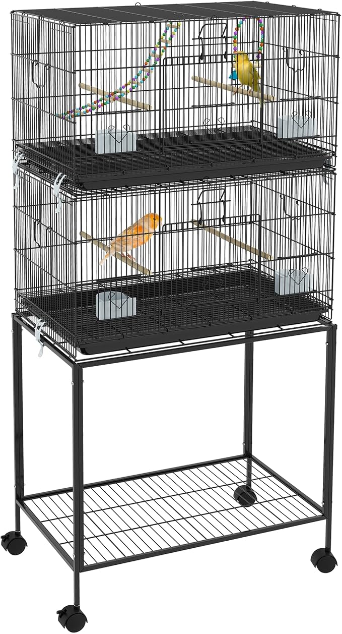 PawHut Double Stackable Bird Cage by PawHut