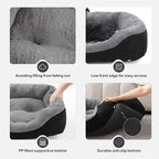INVENHO Small Dog Bed Washable Orthopedic Calming Warming Durable Pet Bed - Image 7