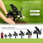 Custom Parrot Memorial Metal Stake – Personalized Grave Marker - Image 4