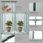 Poray Large Tunnel 8.2'x4' Plant Netting Cover, 6FT Tall Crop Cage Tomato - Image 4