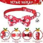 SCENEREAL Christmas Cat Collar Breakaway - Image 3