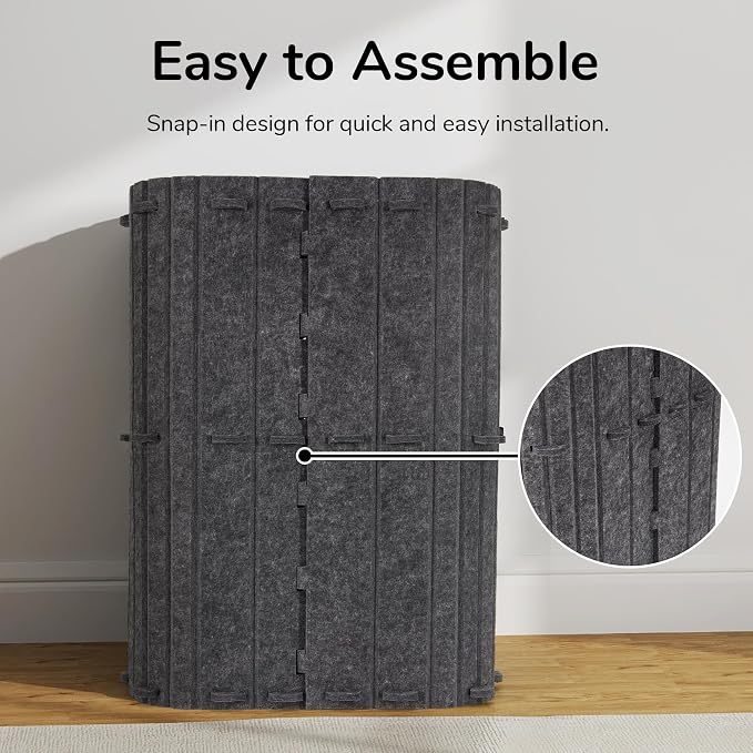 FUKUMARU Cat House for Indoor Cats, 23.62 Inch Large Cat Bed Cave Condo - Image 7