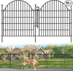 Decorative Metal Garden Fence by Blingluck