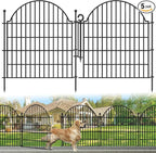 Decorative Metal Garden Fence by Blingluck