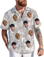 Custom Hawaiian Shirt with Face Photo Picture by GLOXO
