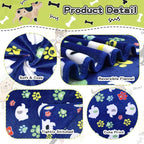 Rezutan 1 Pack 3 Dog Blanket for Large Dogs, 41x31 inch for Medium Soft Fluffy - Image 3