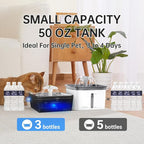 Veken Small Pet-Friendly Cat Water Fountain - Image 4