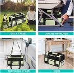 Cat Carrier Pet Dog Carriers TSA Airline Approved - Image 5