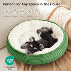 Love's cabin Round Donut Cat and Dog Cushion Bed, 25in Pet Bed - Image 6