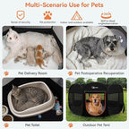 Dog Playpen, Large Puppy Pet Playpen, Dog Crate Tent Cage Indoor/Outdoor - Image 4