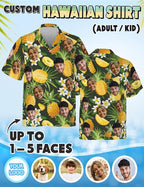 Custom Hawaiian Shirt with Face Photo Picture - Image 4