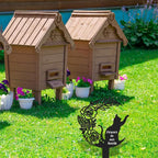 Pet Grave Markers Cat, Metal Memorial Plaques - Image 5