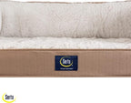 Serta Orthopedic Quilted Couch Dog Bed - Image 7