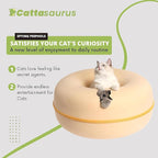 Cattasaurus Peekaboo Cat Cave Donut - Image 3
