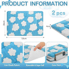 VitalCozy 2 Pack Self Warming Cat Mat Self Heating Pad Bed Reversible Machine - Image 6