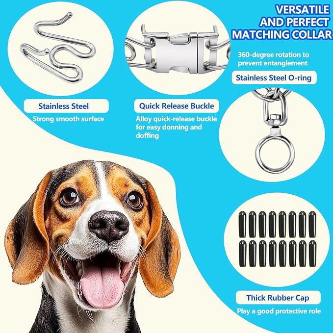 Tangle-Free 360° Swivel Collar - Image 2