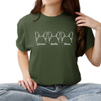 Custom Dog Mom Shirt for Women Pet Ears Sweatshirt - Image 3