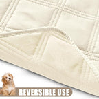 Smiry Waterproof Dog Bed Cover Blanket 30x53, Soft Reversible Pet Blanket - Image 3