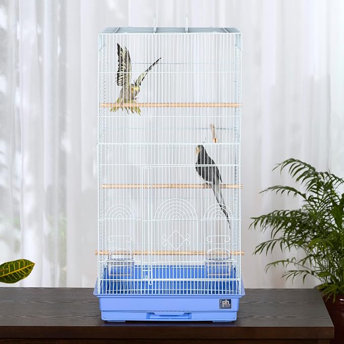 Prevue Pet Products SPECONO1818H-PB Tall Tiel Cage, Periwinkle Blue - Image 5