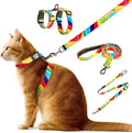 Cat Harness and Leash Set, Anti Escape Adjustable Cat Leash, Comfortable Soft by BECHTEL