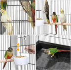 Yaheetech Open Top Rolling Parrot Bird Cage - Image 4