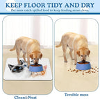 Cute Cats Pet Food Mat for Cats and Dogs–Christmas Stocking Absorbent Quick Dry - Image 5