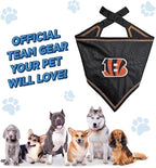Pets First NFL Cincinnati Bengals TIE Bandana, Small/Medium. Dog Bandana Scarf - Image 7