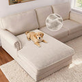 H.VERSAILTEX Non Slip Pet Couch Cover Chenille Dog Bed Protector Thick Soft by HVERSAILTEX