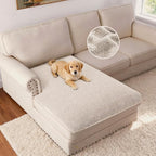 H.VERSAILTEX Non Slip Pet Couch Cover Chenille Dog Bed Protector Thick Soft by HVERSAILTEX
