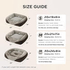 Bedsure Washable Dog Bed Small Medium Size Dog - Image 6