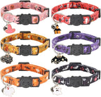 Halloween Cat Collar, Cotton 2 Pack Cat Collar - Image 6