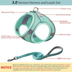 AIITLE Comfortable Dog Harness and Leash Set - Image 2
