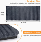 FURTIME Backseat Pet Bed Mat, Non-Slip Dog Bed - Image 4