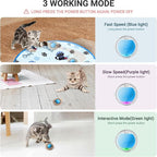 Interactive Cat Toys for Indoor Cats 2025 New Speedy Ball - Image 4