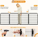 Yaheetech Dog Playpen Outdoor, 32 inch 2 Panels Dog Pen Indoor Heavy Duty Puppy - Image 5