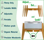 Dog Bowl Stand - Ideal for Large Breeds, Use to Elevate, Raise Pet Dishes - Image 7