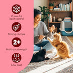 Fresh Step Clumping Cat Litter, Long Lasting Odor Control Kitty Litter - Image 7