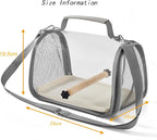Portable Small Bird Travel Cage Carrier, A Convenient Go Out Solution - Image 4