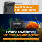 FLIPPER Float Standard Magnetic Aquarium Cleaner – 2-in-1 Flip Scrubber and - Image 4