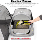 Tenrai Portable Cat Playpen, Trapezoidal Design - Image 4