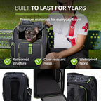 Cat Carrier Backpack for Travel & Car, 3-in-1 Expandable Cat & Small Dog - Image 8